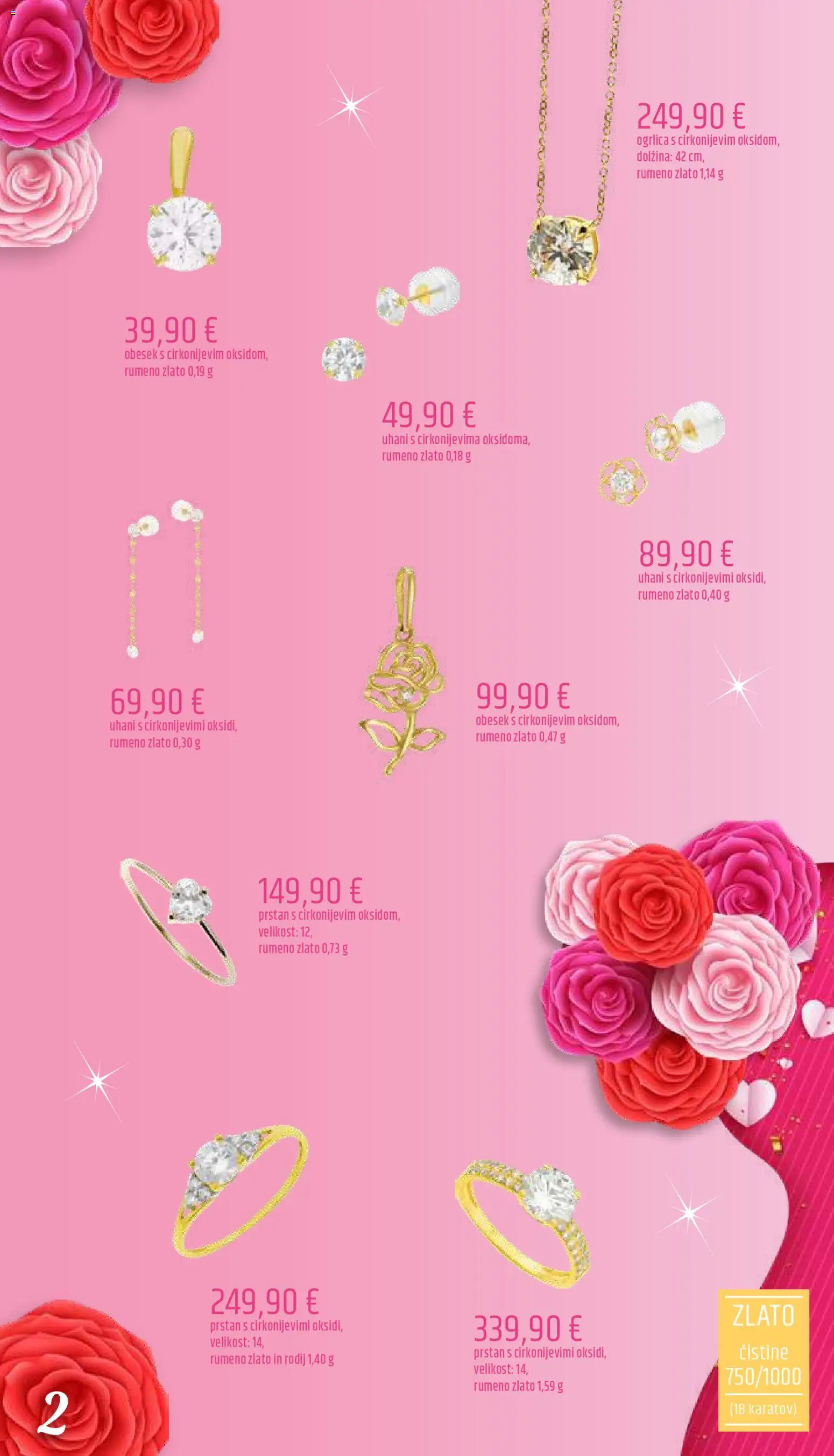 Novi E.leclerc katalog ponudbe – veljaven od 06.03.2026 | Stran: 2 | Izdelki: Prstan, Uhani