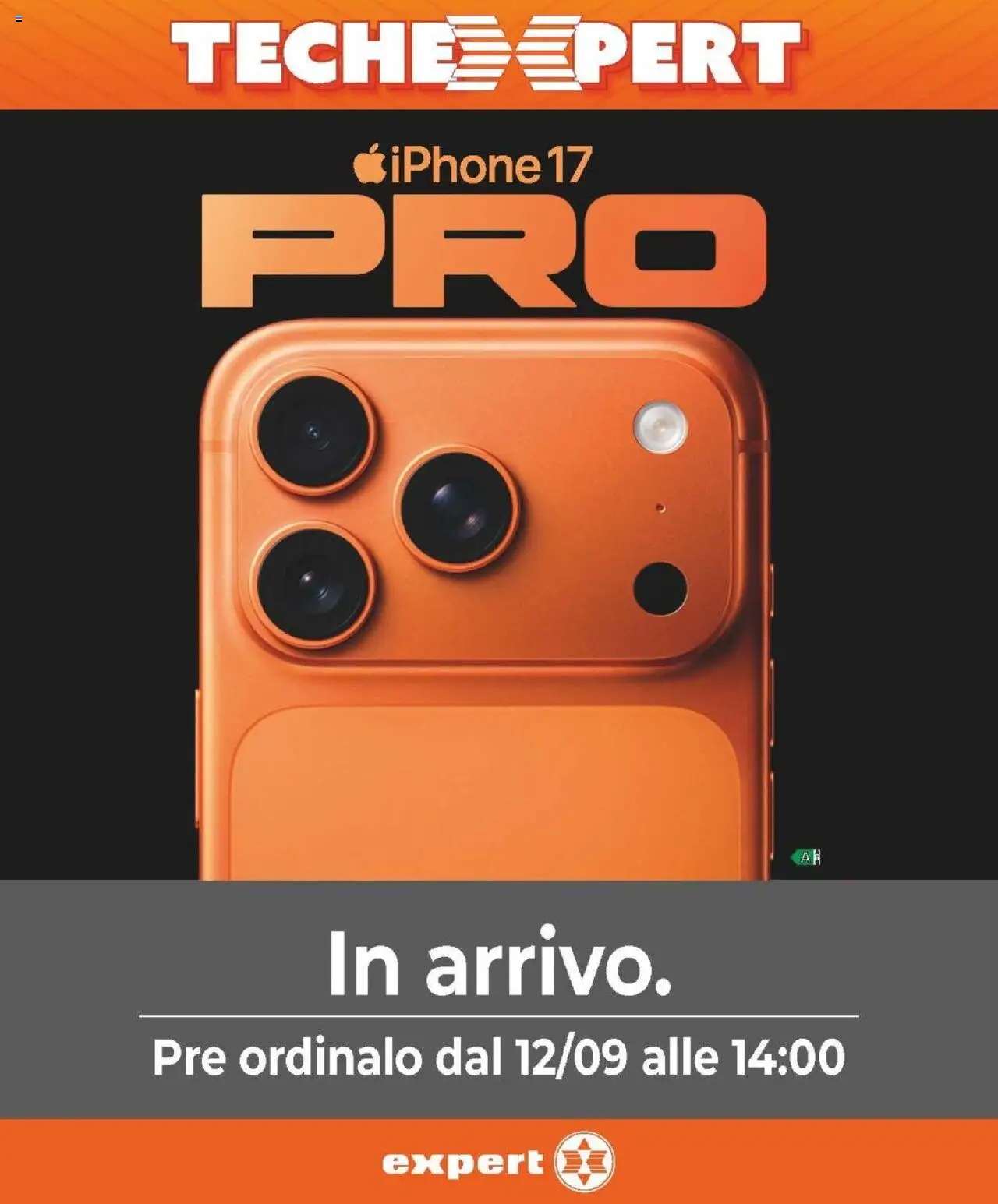 Volantino Expert del 11.09.2025 | Pagina: 33 | Prodotti: Iphone