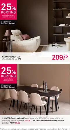 KARWEI folder - Voorbeeld van een folder van KARWEI, geldig van 02.03.2026 | Pagina: 37 | Producten: Deens, Fauteuil