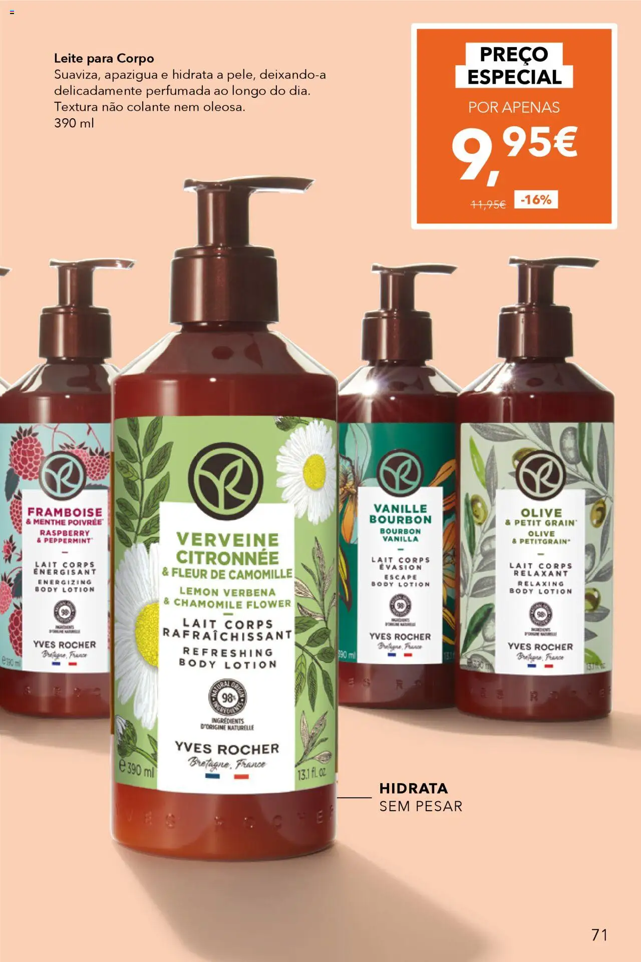 Yves Rocher catálogo 12 │ válido de 24.09.2025 | Página: 71 | Produtos: Leite