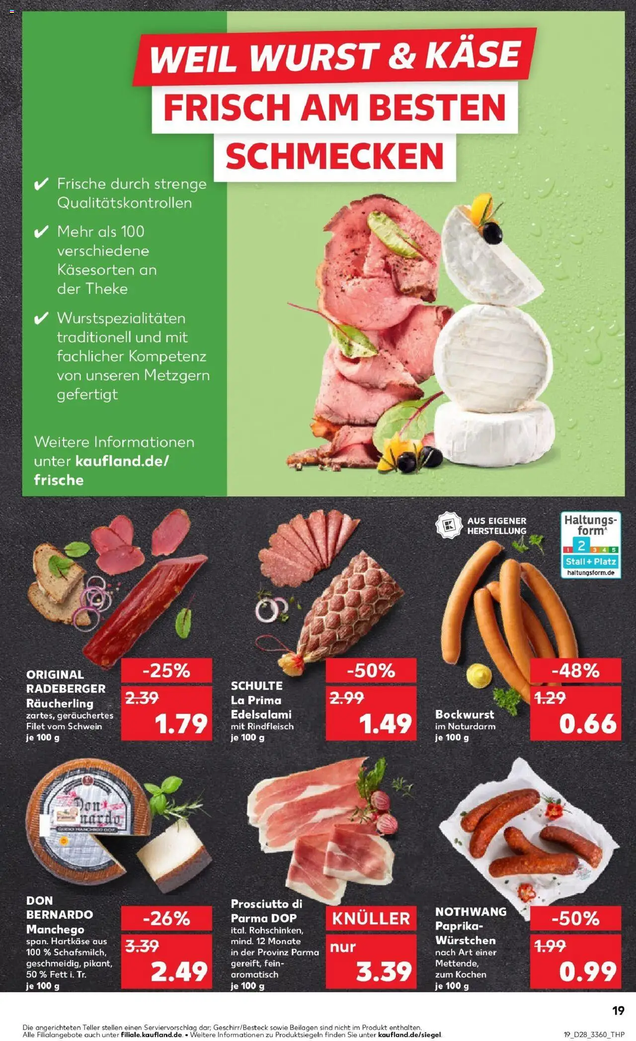 Kaufland prospekt Bitterfeld-Wolfen	 - gültig ab dem 13.07.2025 | Seite: 34 | Produkte: Käse, Paprika, Wurst, Rindfleisch