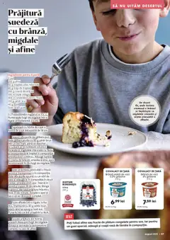 Mega Image catalog - August – valabil de la 31.07.2025 | Pagină: 37 | Produse: Prăjitură, Cremă, Sos, Zahăr