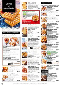 Thiriet - Prévisualisation de Thiriet Catalogue livraison à domicile  valide à partir de 01.01.2026 | Page: 84 | Produits: Four, Parfum, Pâte à tartiner, Viennoiseries