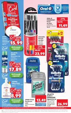 Noul catalog Kaufland – valabil de la 10.09.2025 | Pagină: 50 | Produse: Gel de ras, Body, Săpun, Deodorant