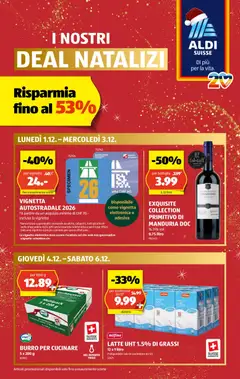 Aldi Aktionen I nostri deal natalizi ab 01.12.2025 gültig