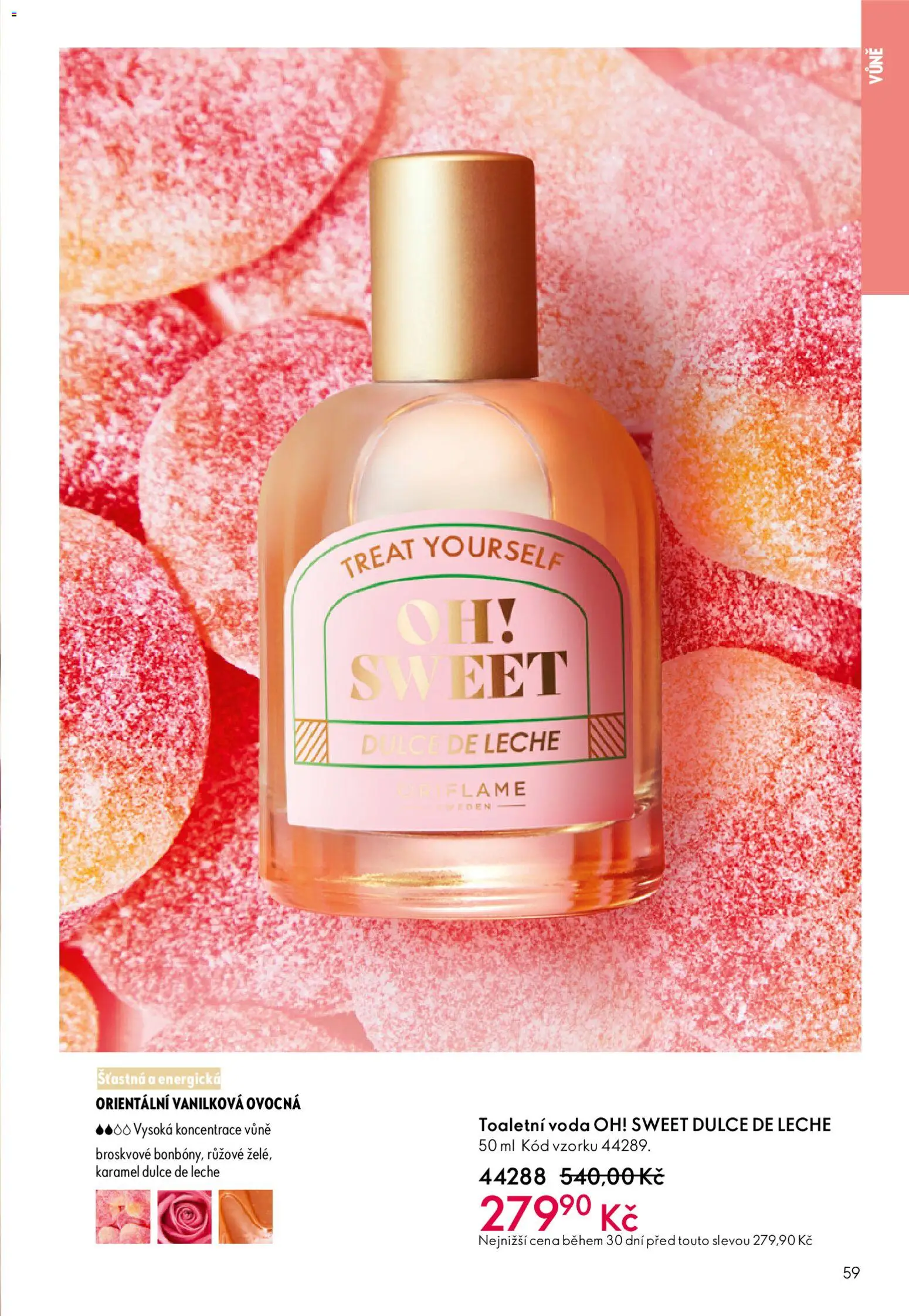 Oriflame katalog č.01/2026 od 30.12.2025 | Strana: 59 | Produkty: Voda, Toaletní voda
