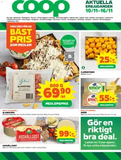 Coop - Almunge - Förhandsvisning av reklamblad från butik Coop aktuell från 10.11.2025