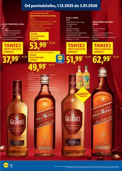 Pogląd oferty "Grant's Triple Wood, whisky, 1 L" - ważna od 01.12.2025 | Strona: 29