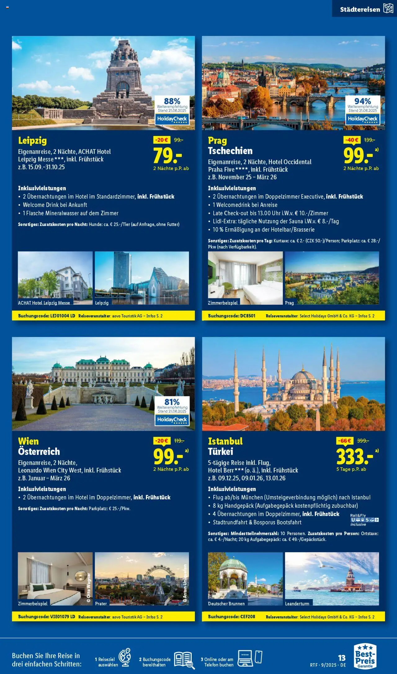 Lidl - Themenprospekt – gültig ab 13.09.2025 | Seite: 13 | Produkte: Mineralwasser, Telefon, Uhr