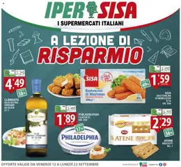 Anteprima del volantino SISA Iper Crotone catalogo valido a partire dal 12.09.2025