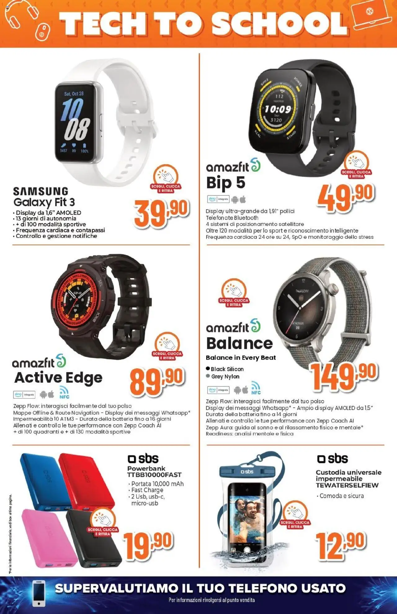 Volantino Expert del 14.08.2025 | Pagina: 9 | Prodotti: Telefono, Satellitare, Batteria, Samsung