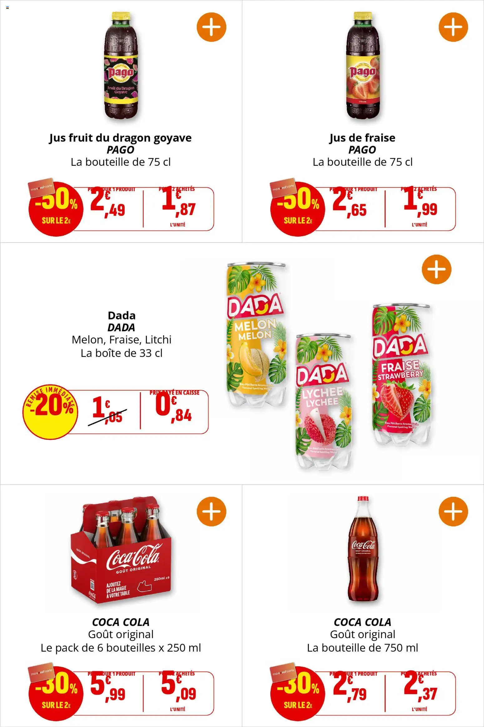 {H1} | Page: 45 | Produits: Fraise, Litchi, Table, Jus