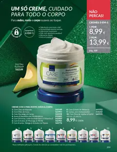 Pré-visualização Catálogo Avon Campanha 11 Black Friday válido de 01.11.2025 | Página: 209 | Produtos: Amêndoas, Manteiga, Abacate, Creme