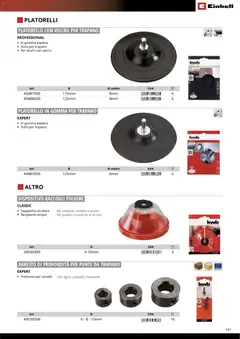 Anteprima del volantino Einhell volantino Accessori  valido a partire dal 17.03.2026 | Pagina: 163 | Prodotti: Trapano