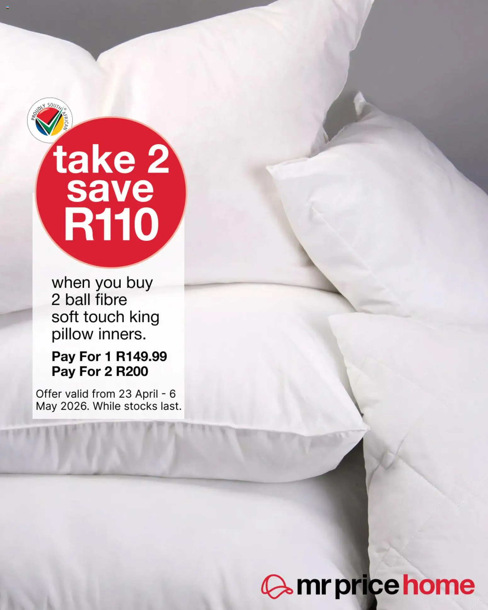 New MRP Home catalogue – valid from 23.04.2026 | Page: 4 | Products: Pillow