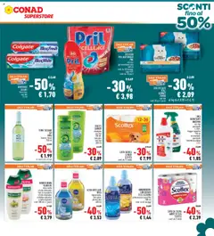 Anteprima del volantino Conad Superstore Piemonte catalogo valido a partire dal 23.10.2025 | Pagina: 5 | Prodotti: Shampoo, Balsamo, Detersivo per lavastoviglie, Lavastoviglie