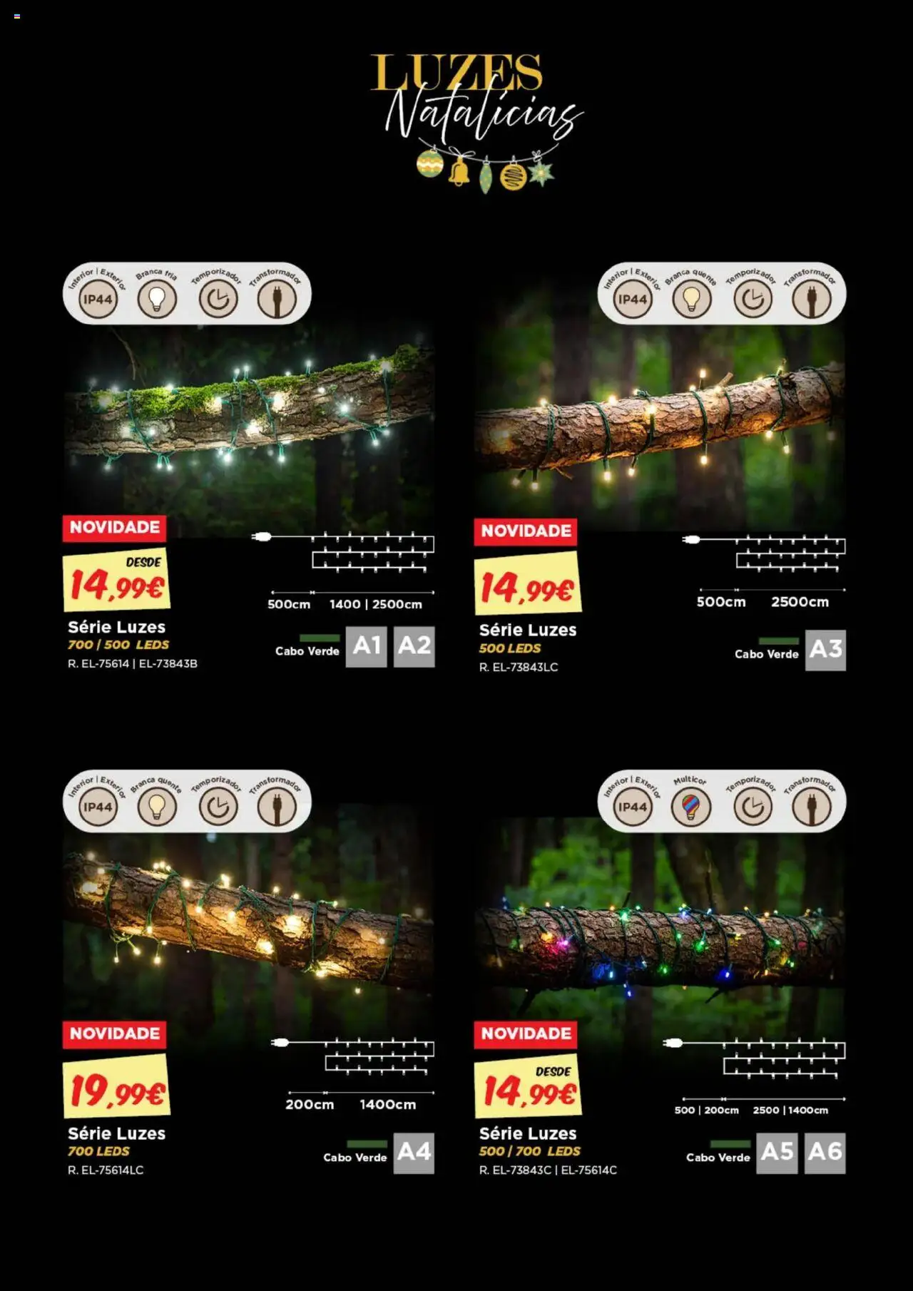Espaço Casa Catálogo de Natal 2025 │ válido de 11.10.2025 | Página: 75 | Produtos: Cabo