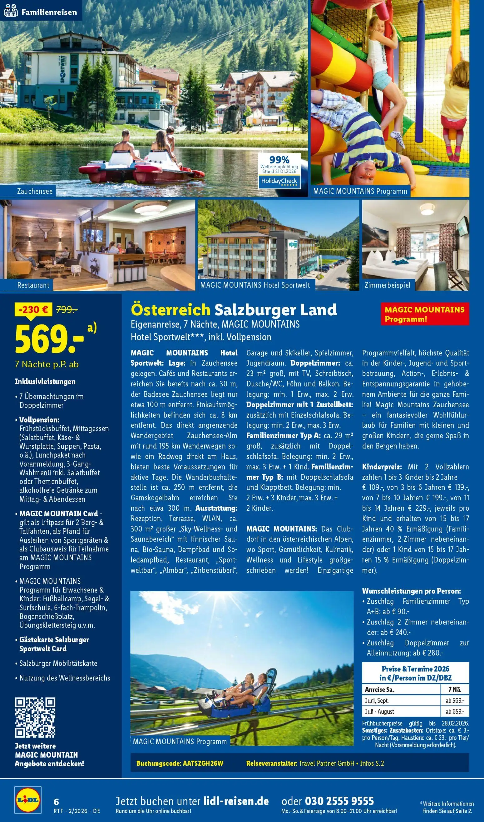 Lidl Reisen Prospekt 	 – gültig ab 14.02.2026 | Seite: 6 | Produkte: Käse, Föhn, Uhr