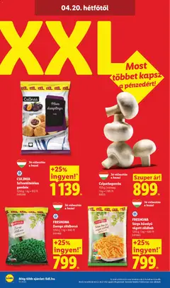 CULINEA Szilvatöltelékes gombóc, Szilvatöltelékes gombóc 1250g - amely érvényes a következő dátumtól: 16.04.2026 | Oldal: 50