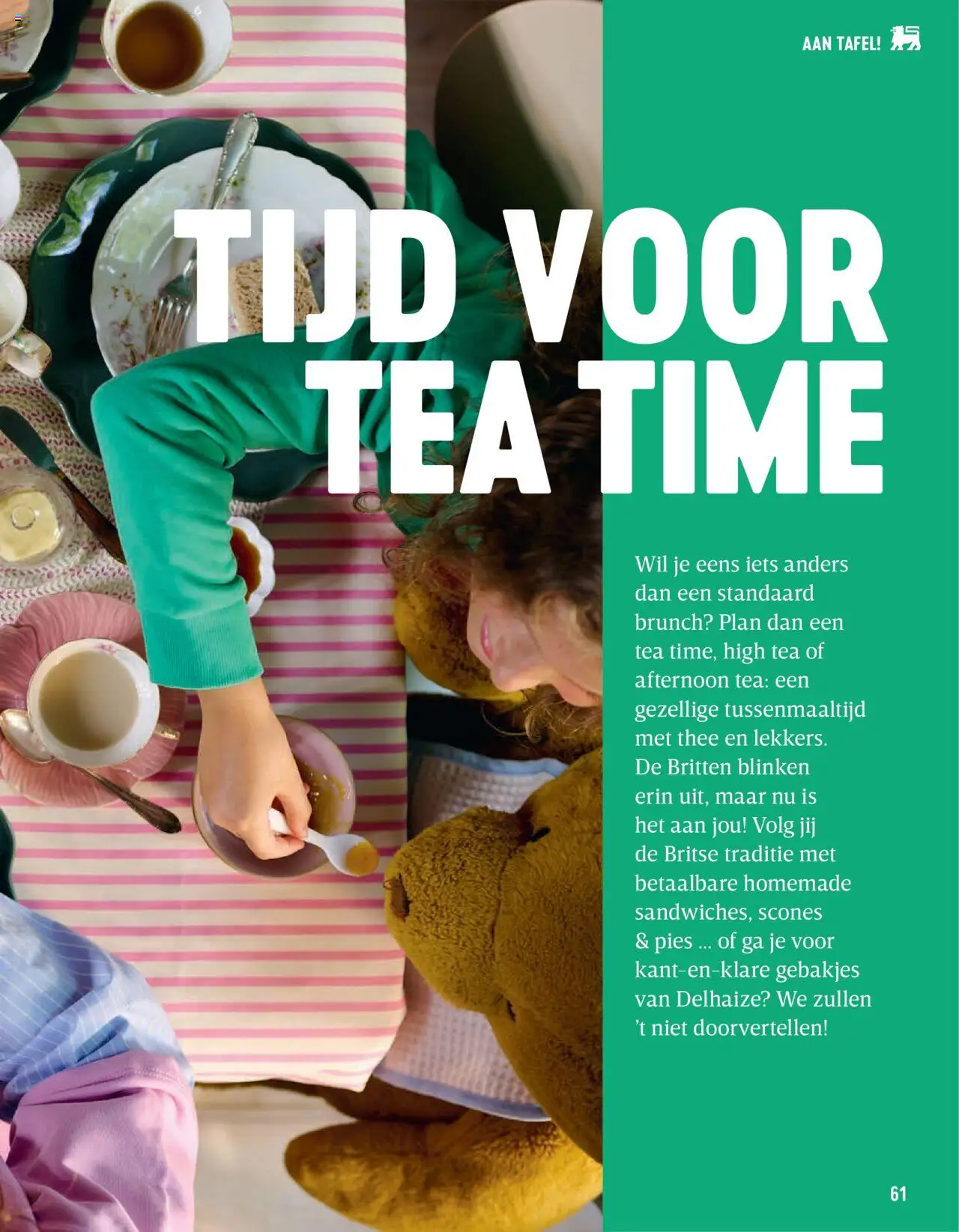 {H1} | Pagina: 61 | Producten: Thee, Tafel