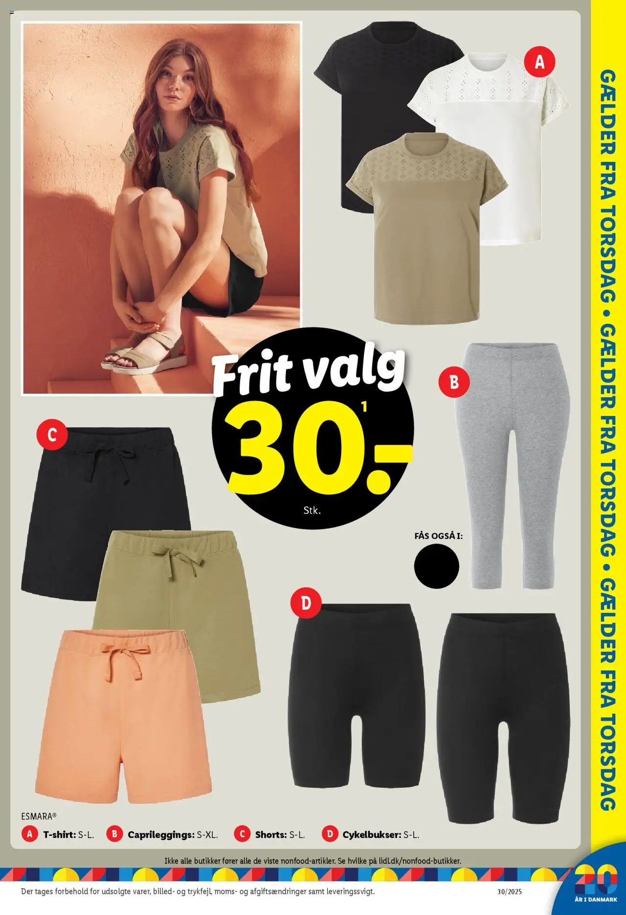 Lidl Tilbudsavis gyldig fra 24.07.2025 | Side: 7 | Produkter: Shorts