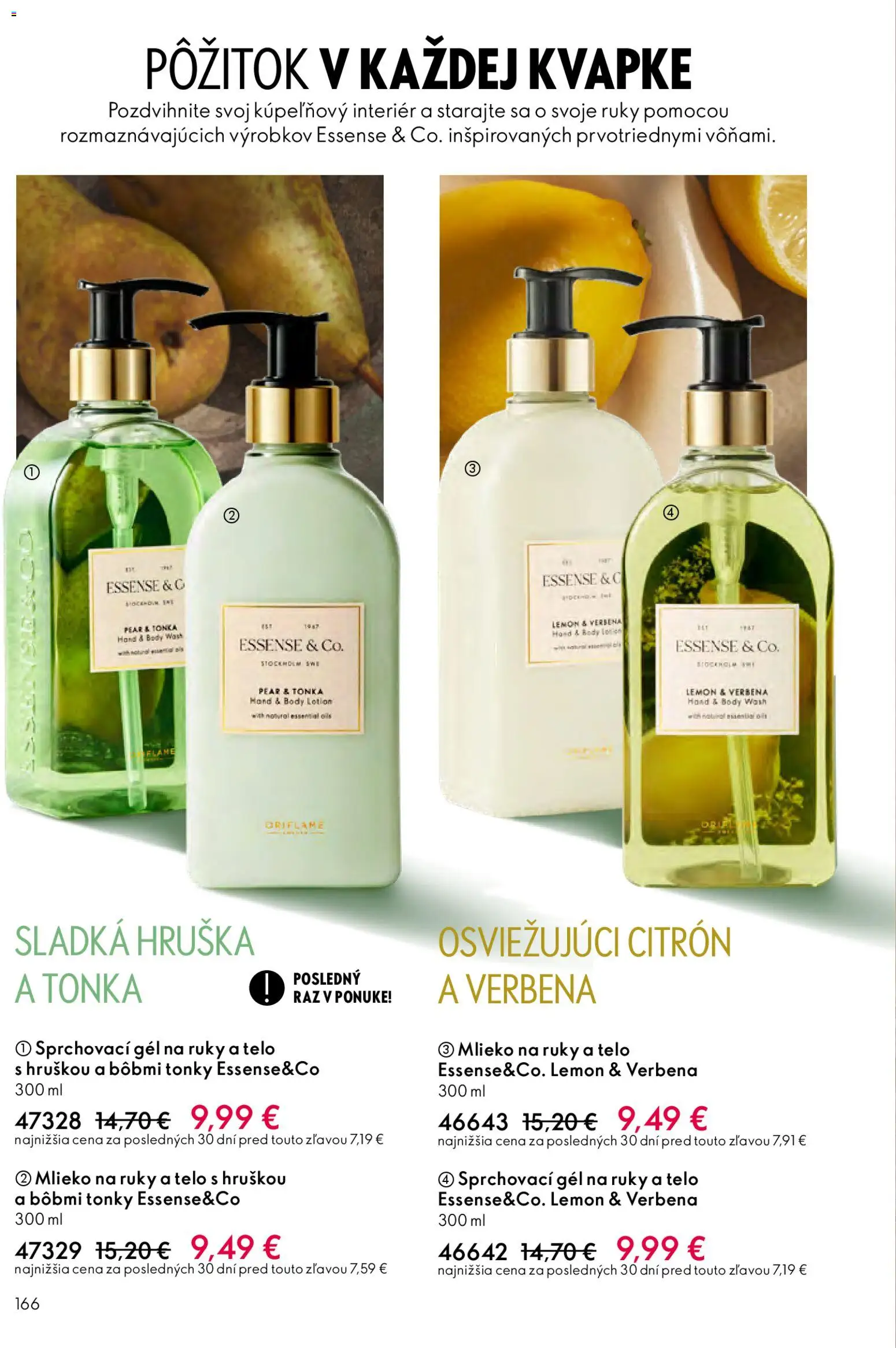 Nové Oriflame akcie – leták je platný od 11.02.2026 | Strana: 166 | Produkty: Mlieko