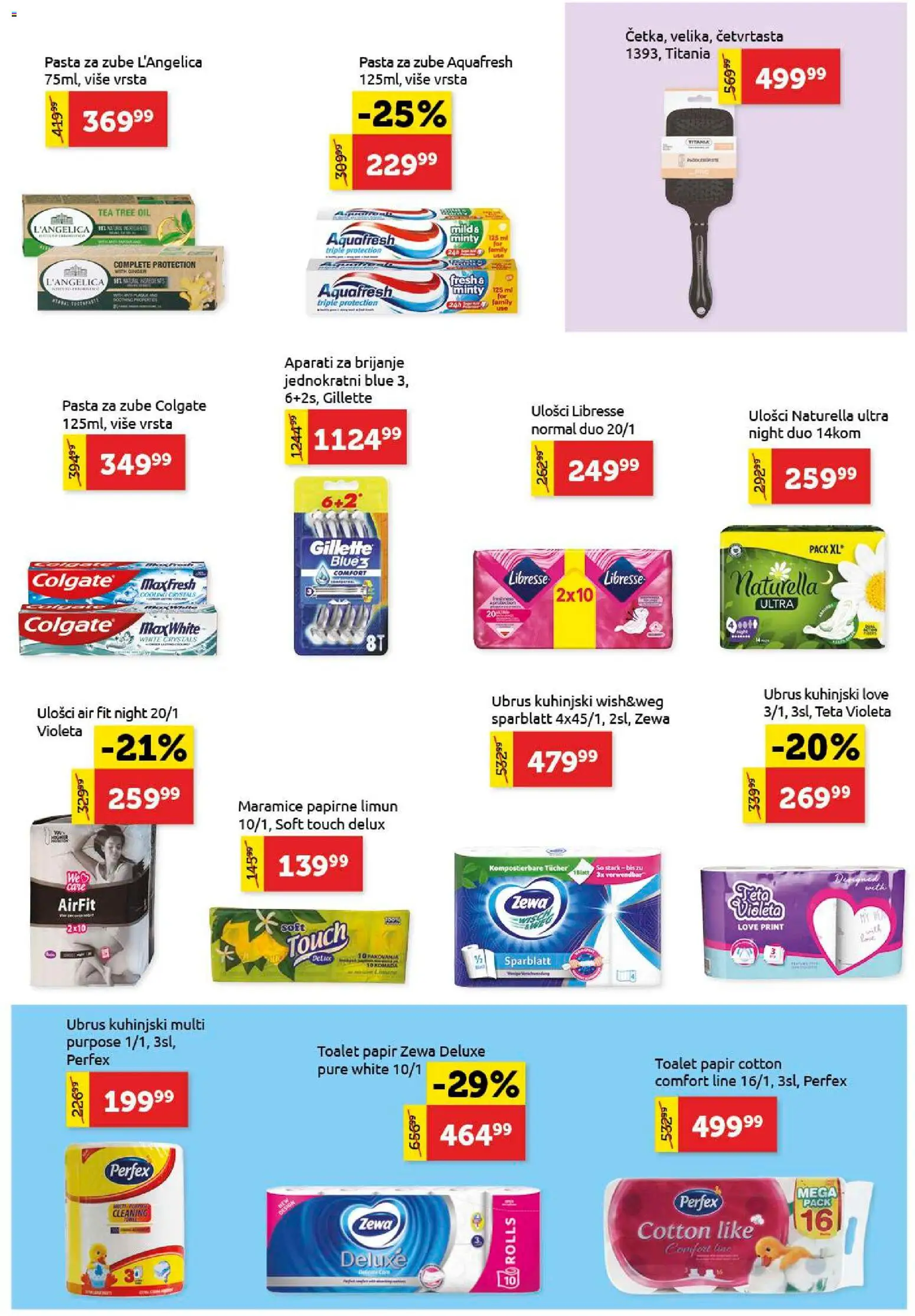 SuperVERO katalog - važi od 27.11.2025 | Strana: 21 | Proizvode: Colgate, Gillette, So, Limun