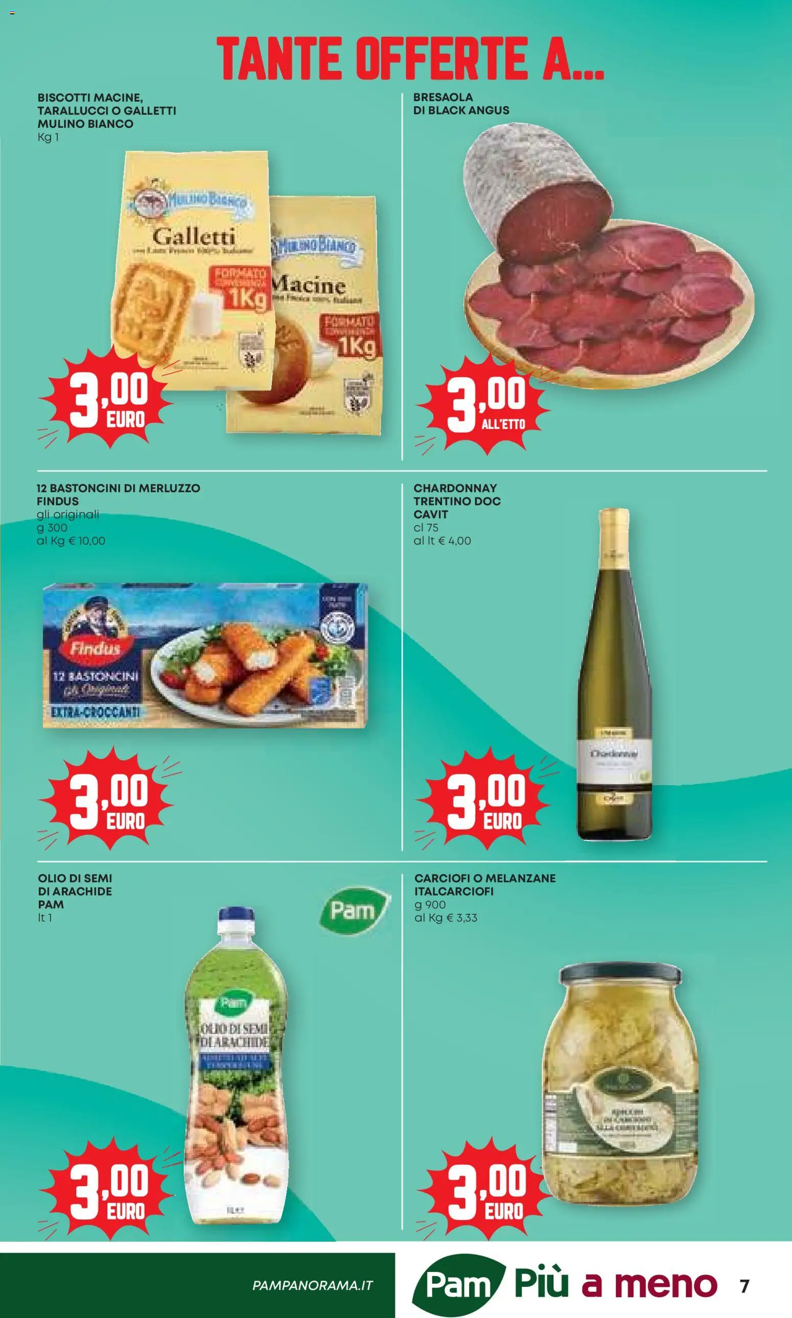 Volantino Panorama del 07.04.2026 | Pagina: 7 | Prodotti: Bresaola, Olio, Carciofi, Melanzane