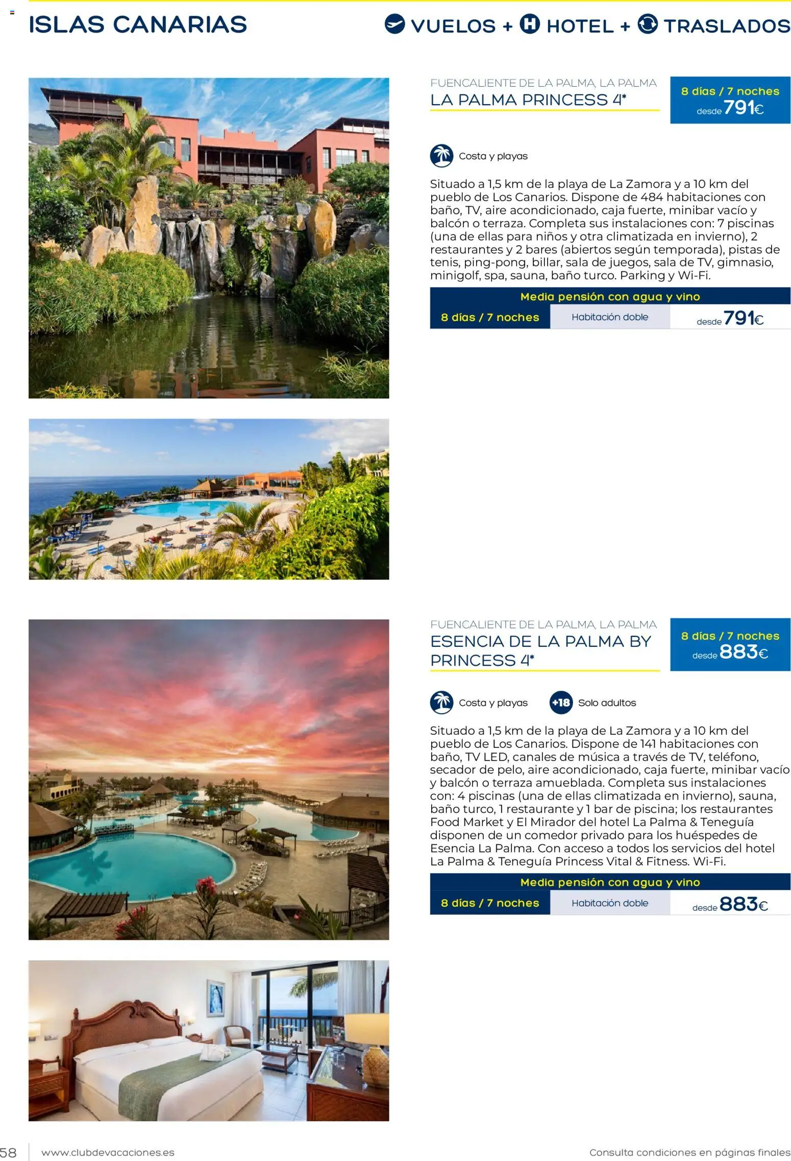 Viajes El Corte Inglés Club de Vacaciones │ válido desde el 01.02.2026 | Página: 58 | Productos: Vino, Caja, Baño