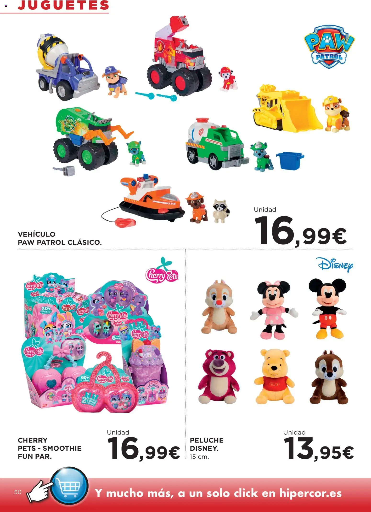 Hipercor catálogo │ válido desde el 09.04.2026 | Página: 50 | Productos: Juguetes