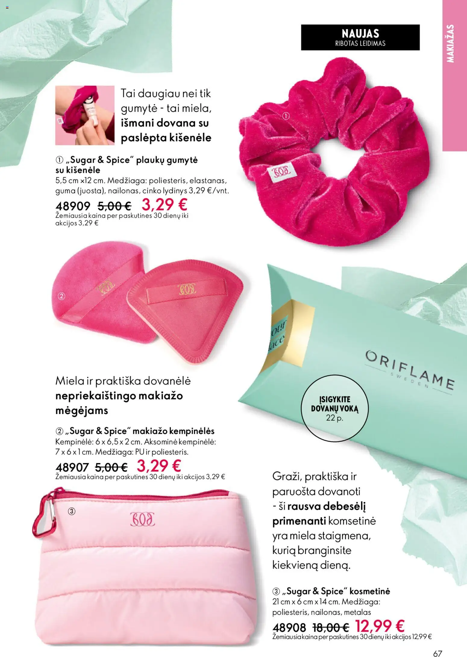 Oriflame akcijos nuo 18.02.2026 | Puslapis: 67 | Prekių: Makiažas