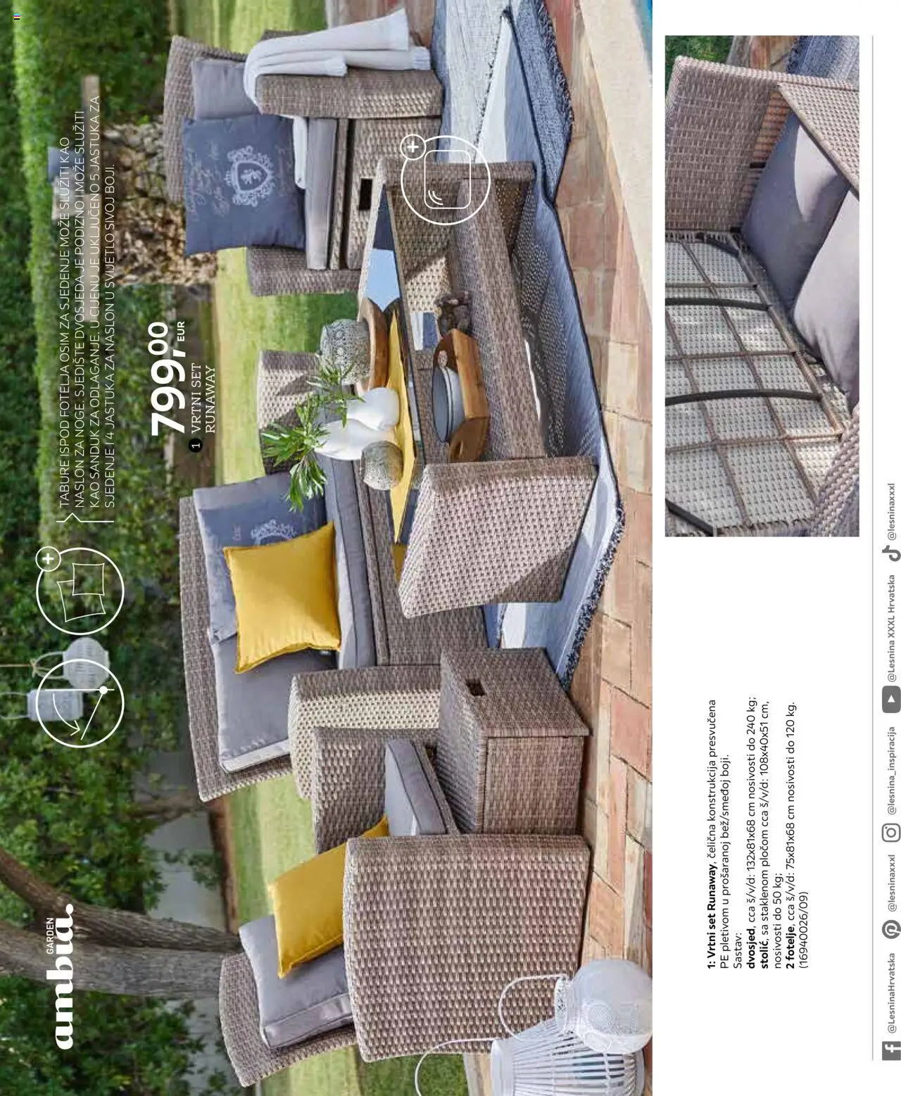 Lesnina katalog | vrijedi od 25.02.2025 | Stranica: 68 | Proizvodi: Fotelja, Tabure