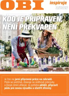 Náhled letáku OBI leták - Jarní práce na zahradě od 01.03.2026