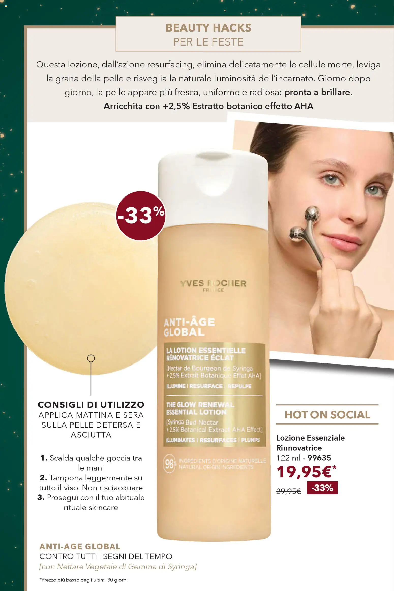 Volantino Yves Rocher del 29.11.2025 | Pagina: 12 | Prodotti: The