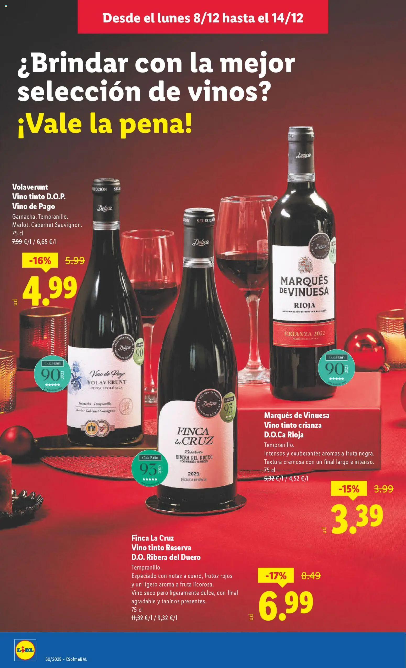 Lidl folleto │ válido desde el 08.12.2025 | Página: 26 | Productos: Vino