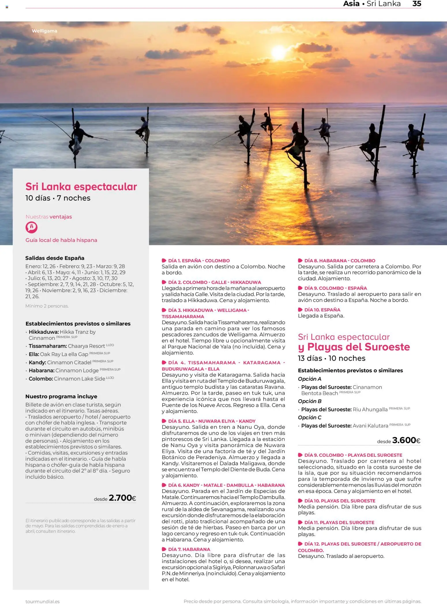 Viajes El Corte Inglés Asia y Oceanía │ válido desde el 01.01.2026 | Página: 35 | Productos: Té