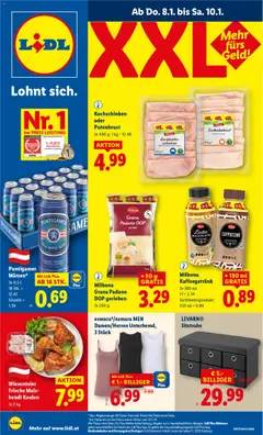 Lidl Flugblatt - Altenmarkt im Pongau, St. Johann im Pongau, Zell am See ab 08.01.2026 gültig