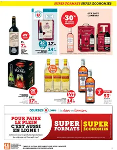 Super U - Prévisualisation de Super U - Super formats Super économies valide à partir de 28.10.2025 | Page: 7 | Produits: Vin mousseux, Ricard, Mousseux, Vin