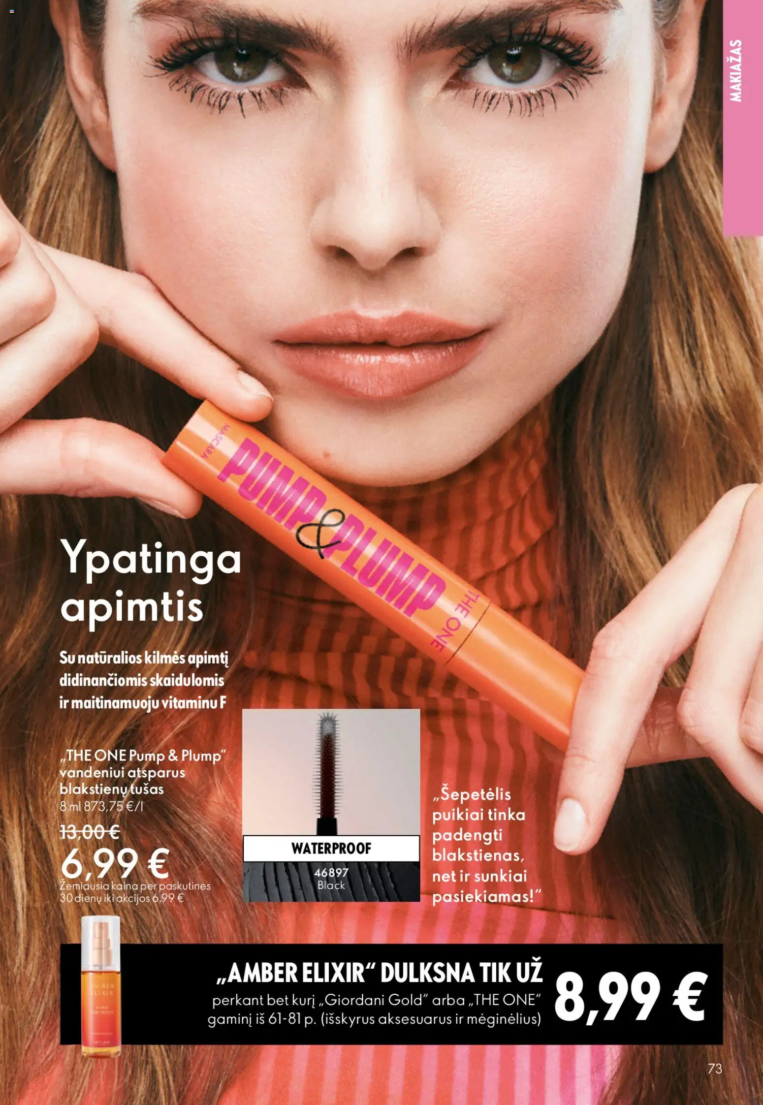 Oriflame akcijos nuo 11.03.2026 | Puslapis: 73 | Prekių: Makiažas, Tušas