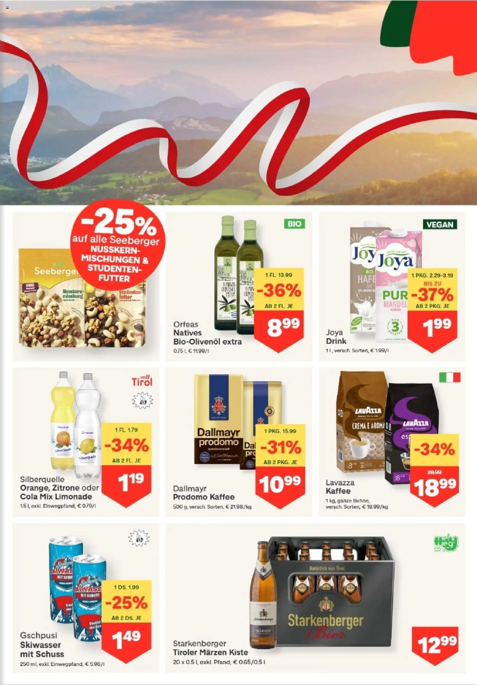 MPREIS Absam gültig ab 12.03.2026 | Seite: 7 | Produkte: Zitrone, Kaffee, Bier