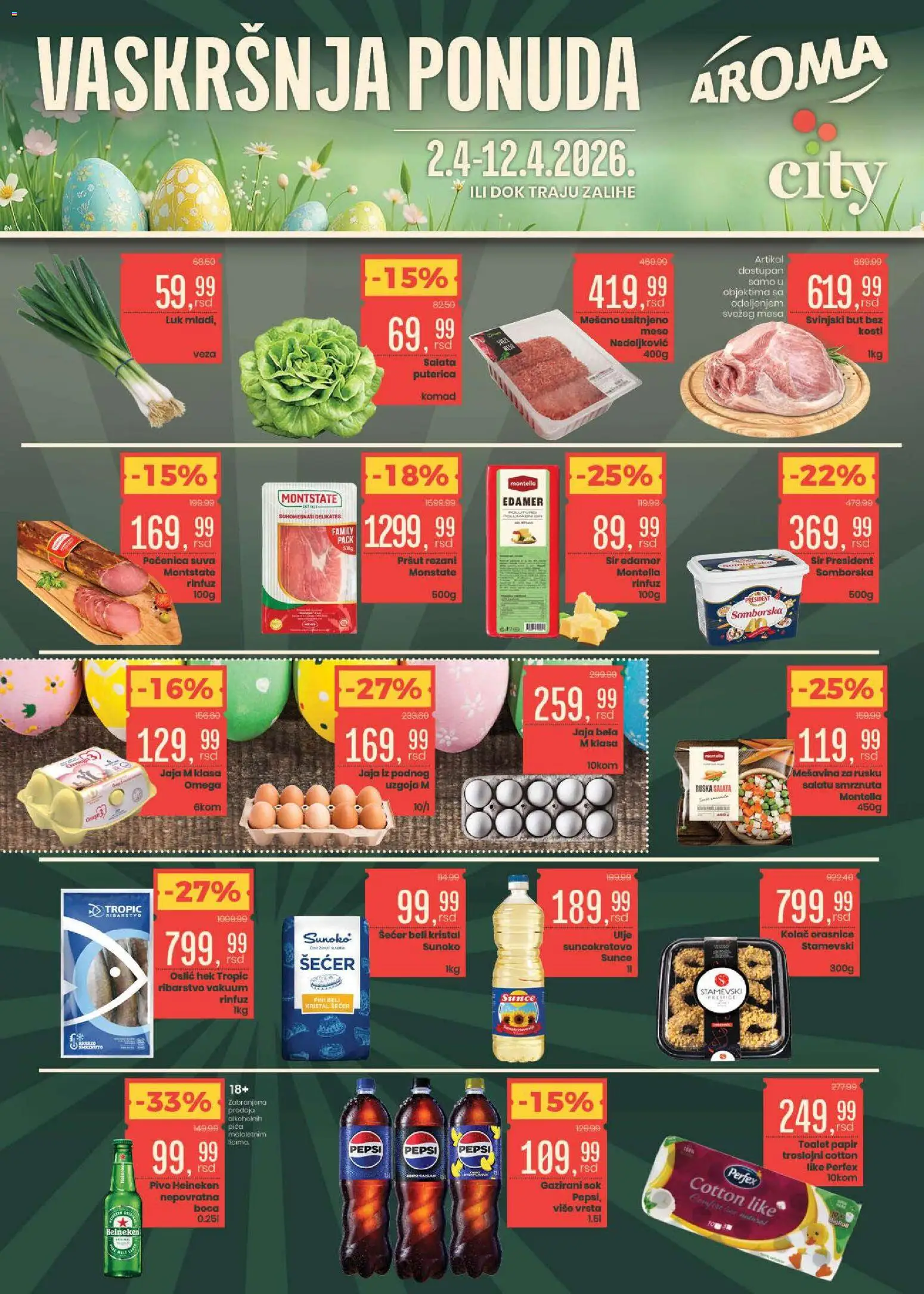 Aroma Market katalog - važi od 02.04.2026 | Strana: 1