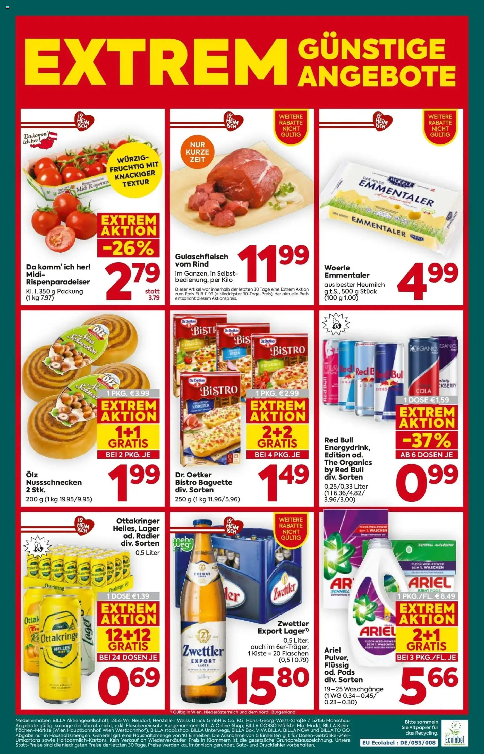 Billa Plus Flugblatt - Wien gültig ab 23.04.2026 | Seite: 16 | Produkte: Jääkaappipakastin