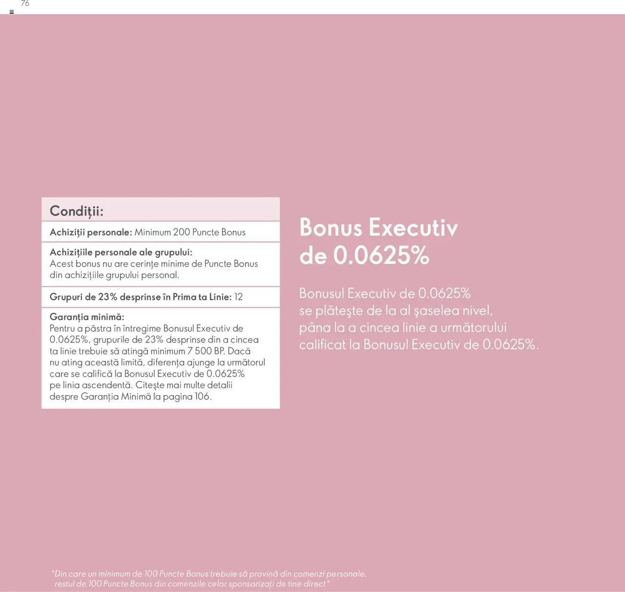 Oriflame catalog - Planul de Succes pentru Partenerul de Brand – valabil de la 09.07.2024 | Pagină: 76