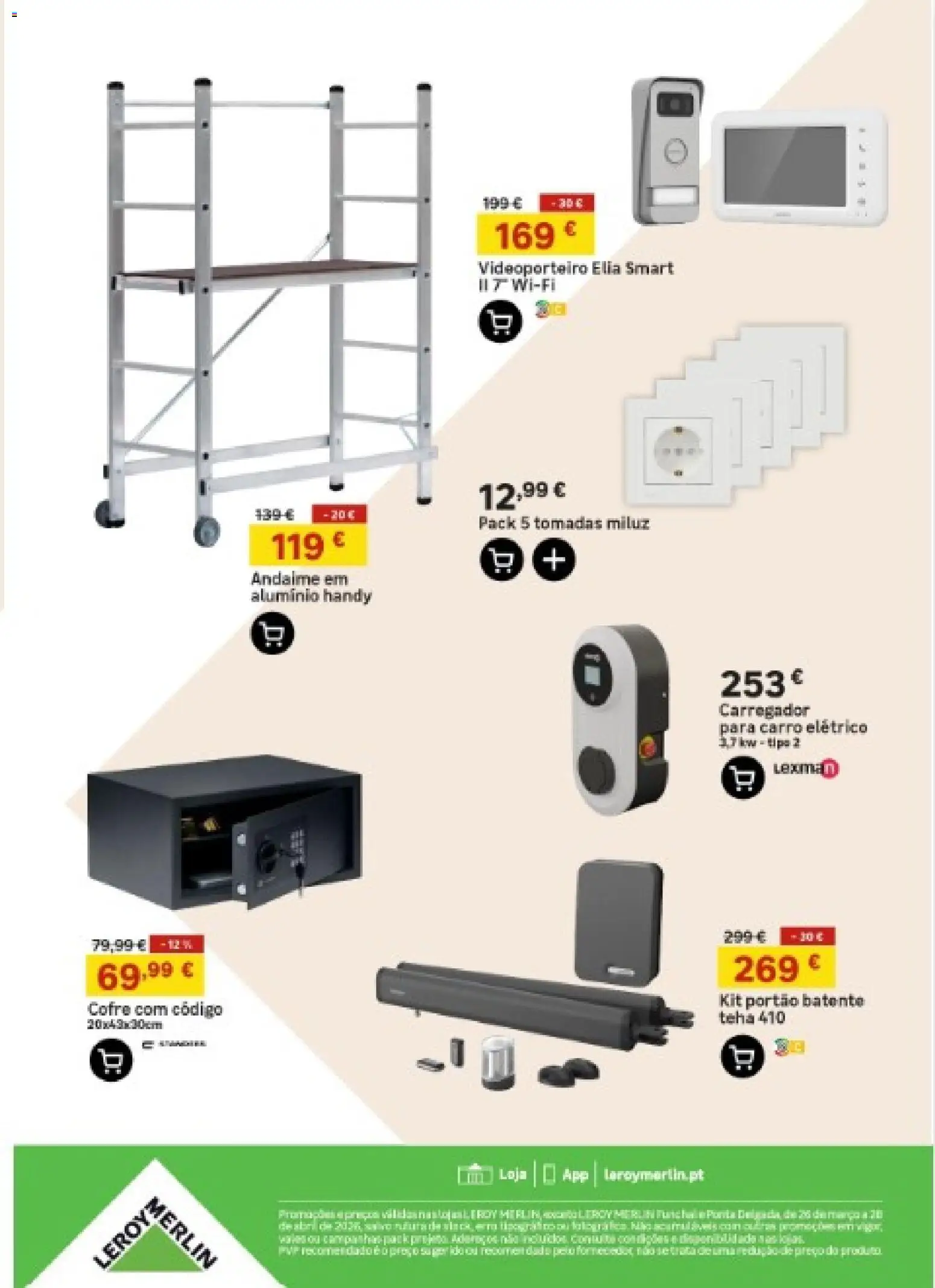 Leroy Merlin Catálogo │ válido de 26.03.2026 | Página: 21 | Produtos: Portão