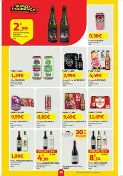 Pré-visualização Auchan folheto válido de 18.12.2025 | Página: 26 | Produtos: Top, Super bock, Cerveja, Somersby