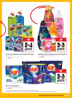 Jumbo - Folder week 45 - Voorbeeld van een folder van Jumbo, geldig van 05.11.2025 | Pagina: 17 | Producten: Wasmiddel, Robijn, Kan, Festék