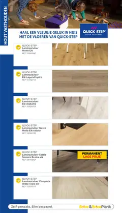 Brico - Ons vloermagazine - Voorbeeld van een folder van Brico, geldig van 04.02.2026 | Pagina: 28 | Producten: Vloeren