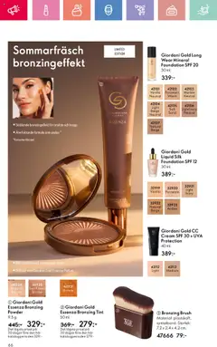 Oriflame reklamblad aktuell från 22.06.2025 | Sida: 66 | Produkter: CC cream, Foundation