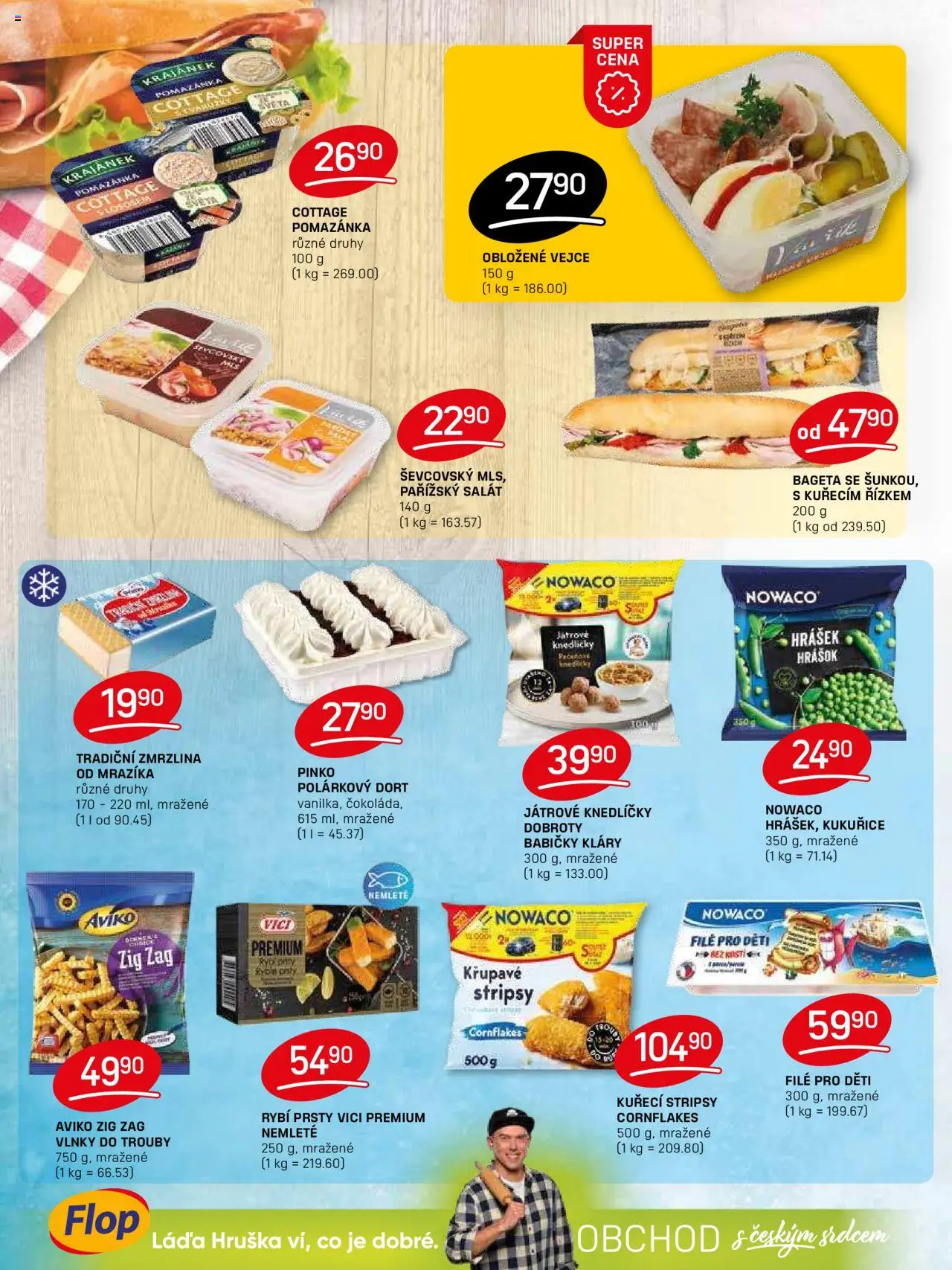 Flop leták od 08.10.2025 | Strana: 6 | Produkty: Cornflakes, Hrášek, File, Polárkový dort