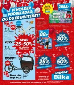 Eksempel på tilbudsavis Bilka - Nonfood fra butik Bilka gyldig fra 25.07.2025